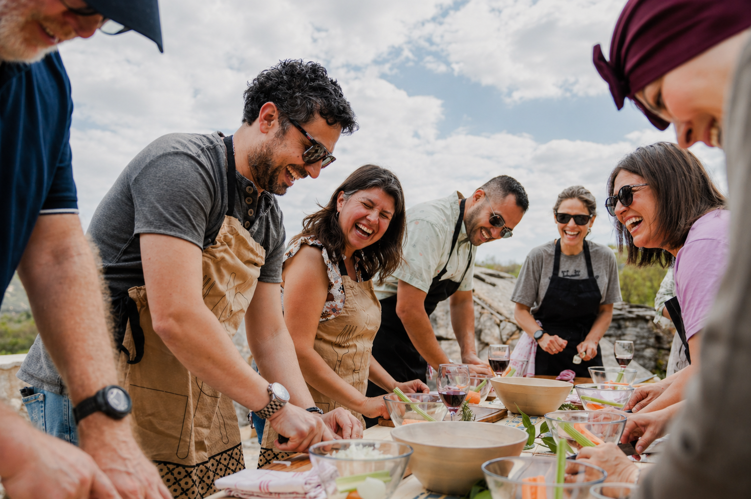 Mountain cooking experience