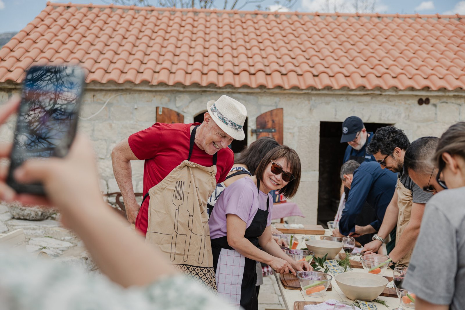 Cooking workshop in Montenegro