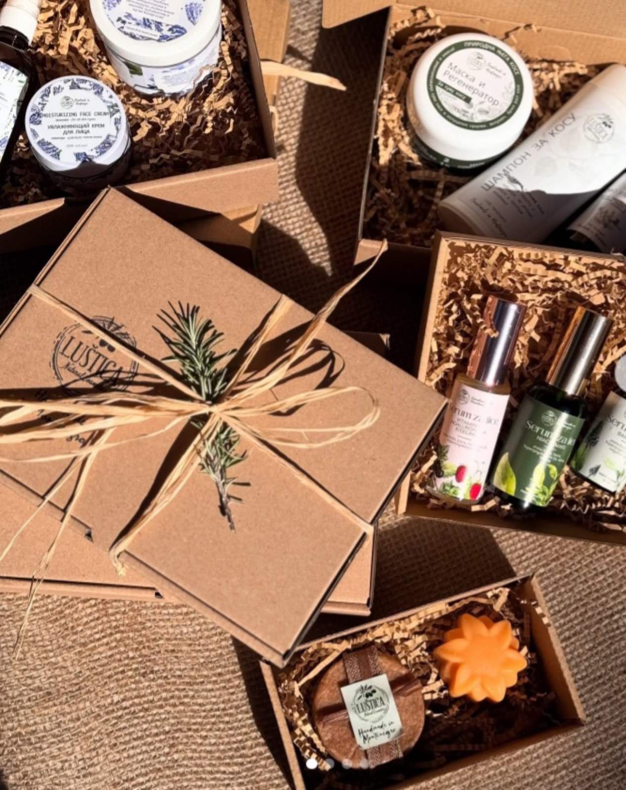 Custom Montenegrin gift box