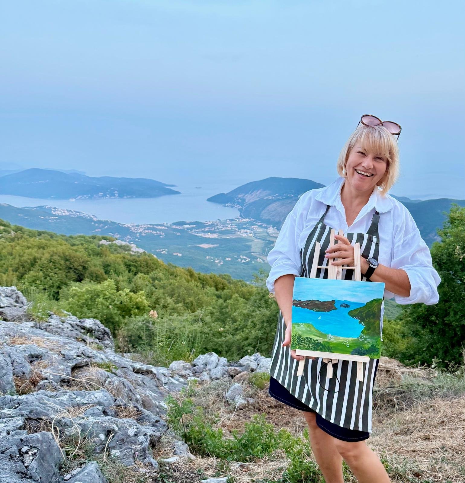 Painting and dining experience