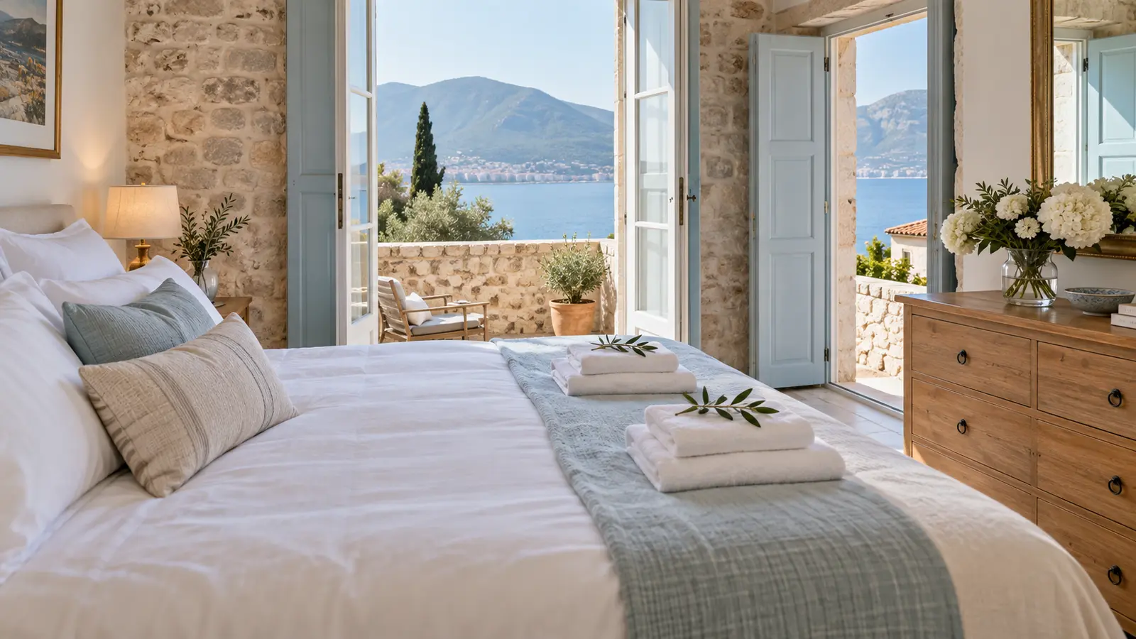 Holiday home preparation and cleaning service in Herceg Novi